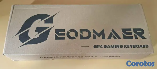 computadoras y laptops - Teclado Gaming GEODMAER  2