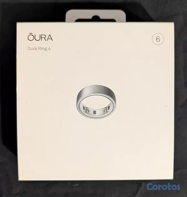 otros electronicos - Oura Ring 4 Silver Size 6 5