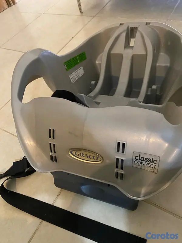 coches y sillas - Car seat Graco con su base. Para bebé. 5