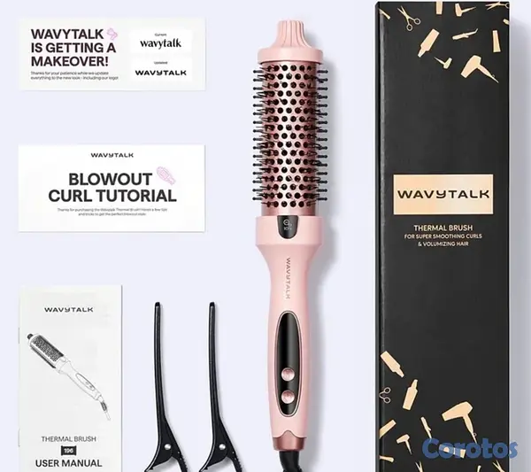salud y belleza - Cepillo WavyTalk – Ondas perfectas y cabello con forma al instante 🌊✨” 2