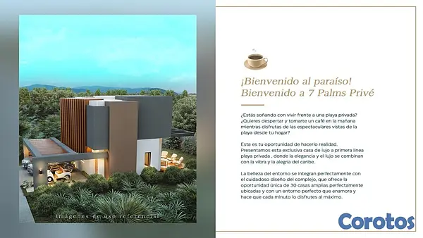 casas vacacionales y villas - PROYECTO DE VILLAS EN VISTA CANA 4