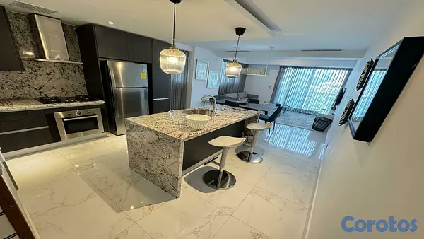 apartamentos - Apartamento Amueblado en Piantini 5