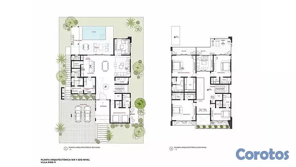casas vacacionales y villas - En Venta Villa en Punta cana Village de 5 habitaciones 6