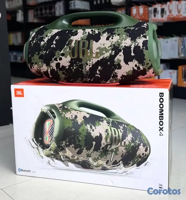 camaras y audio - JBL Boombox 4 Camuflaje – OFERTA  2