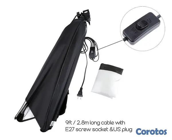 otros electronicos - Soft box caja difusora de luz para videos y fotos  5