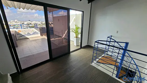 apartamentos - Apartamento duplex 2 habs, Terraza + Jacuzzi, 2 parqueos en Evaristo Morales 4
