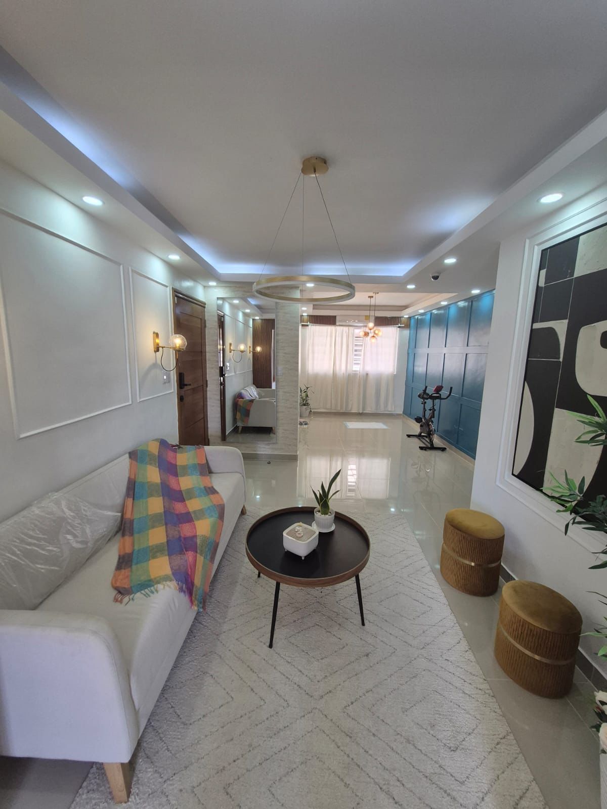 apartamentos - Se vende apartamento todo amueblado En STO Este 2