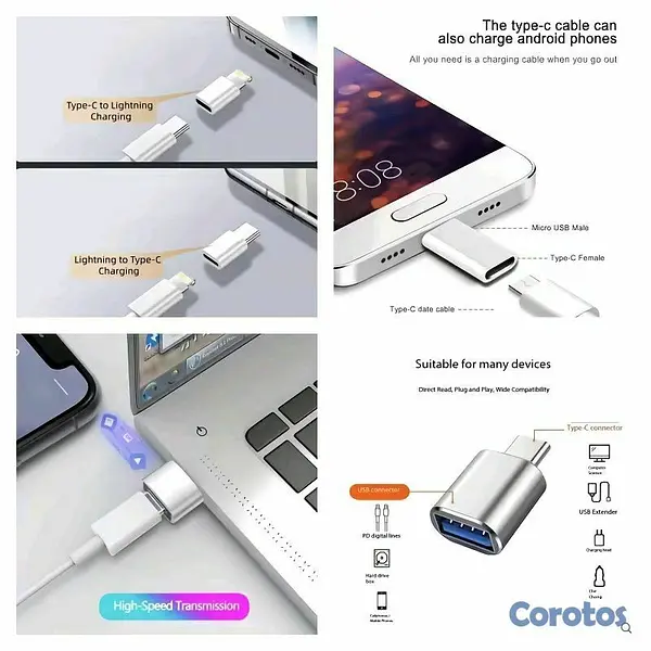 accesorios para electronica - múltiples adaptadores  2