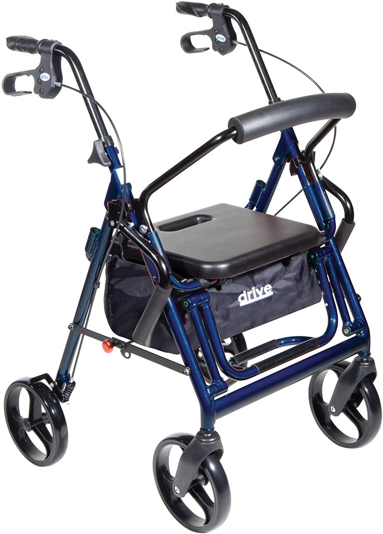 salud y belleza - Silla/andador de Drive Medical color azul