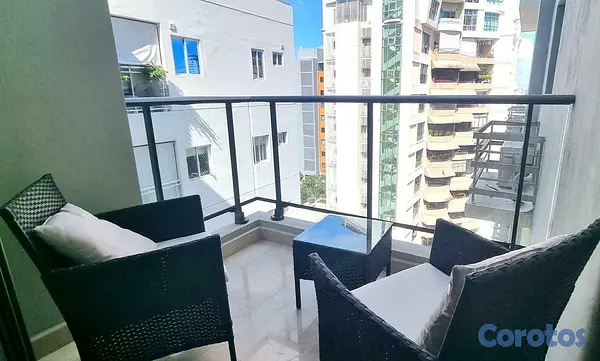apartamentos - ALQUILO Apart  EVARISTO MORALES AMUEBLADO 1 H 6