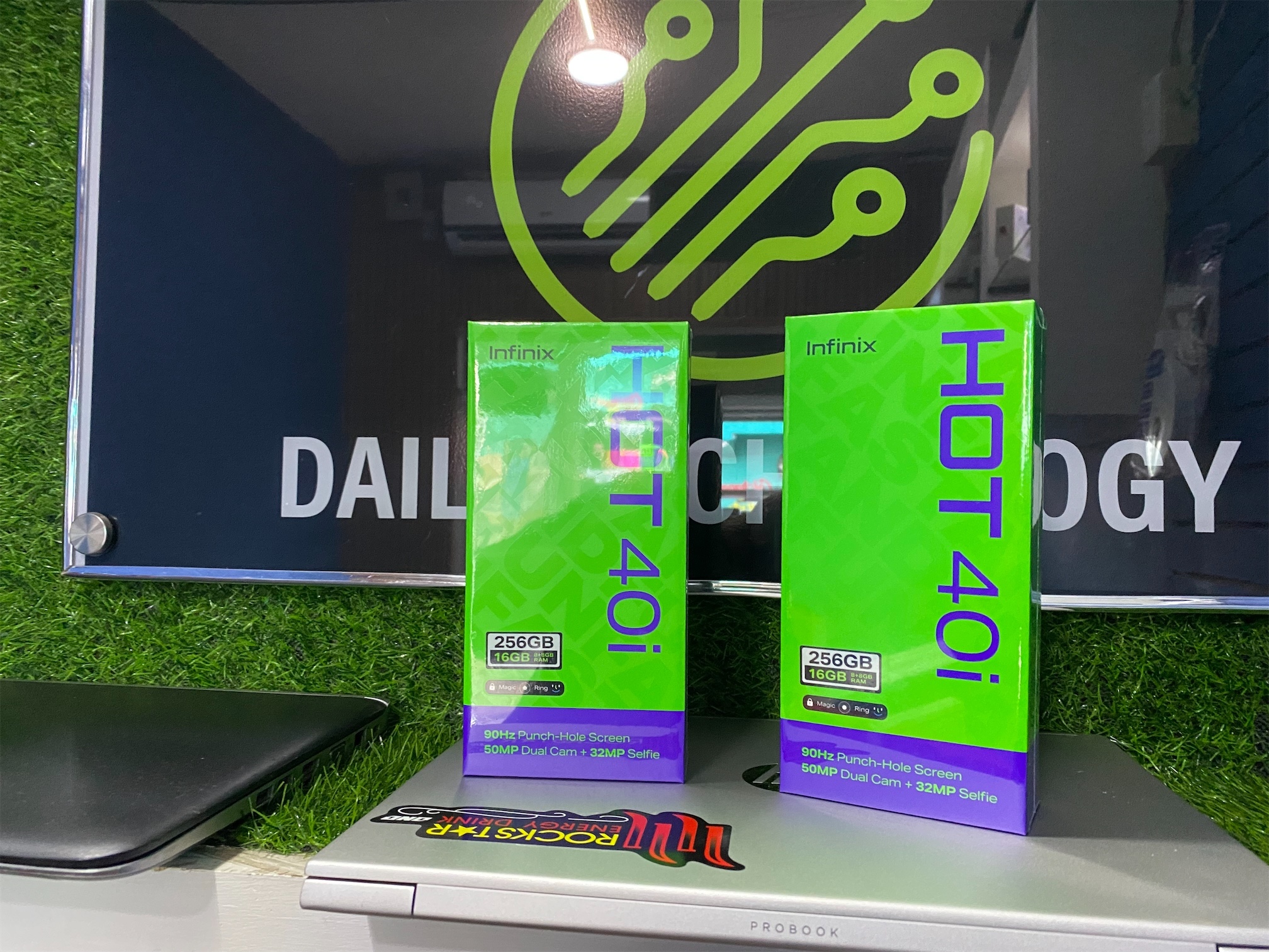 celulares y tabletas - Infinix Hot 🥵 40i 256GB+16GB  3