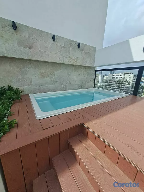 apartamentos - 🔵Alquilo Apartamento 8vo  piso Evaristo Morales  4