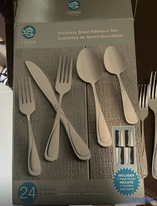 cocina - Set cubiertos de 20 piezas (cuchillos carne) 3