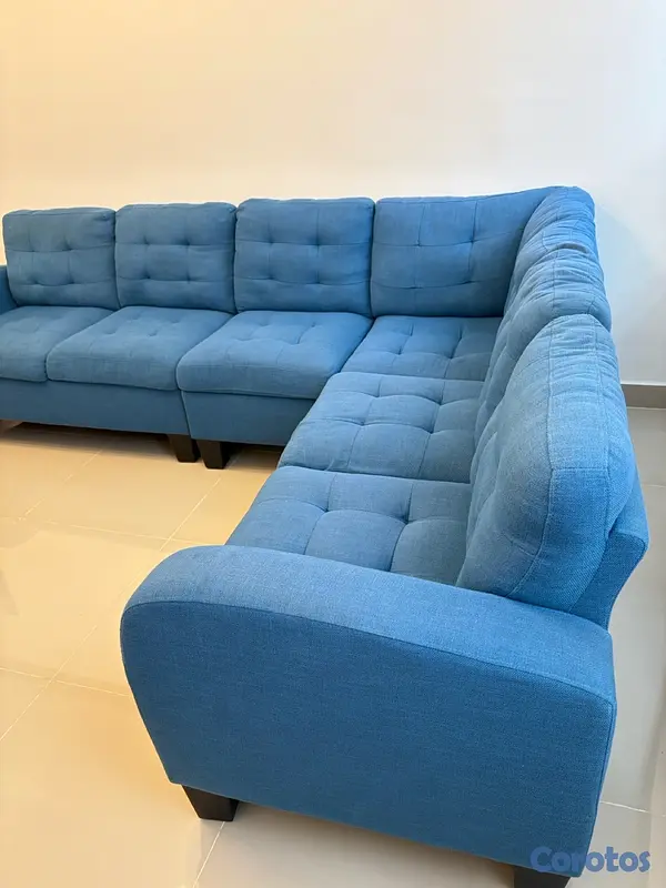 muebles y colchones - Sofá tipo L desarmable en excelente estado 5