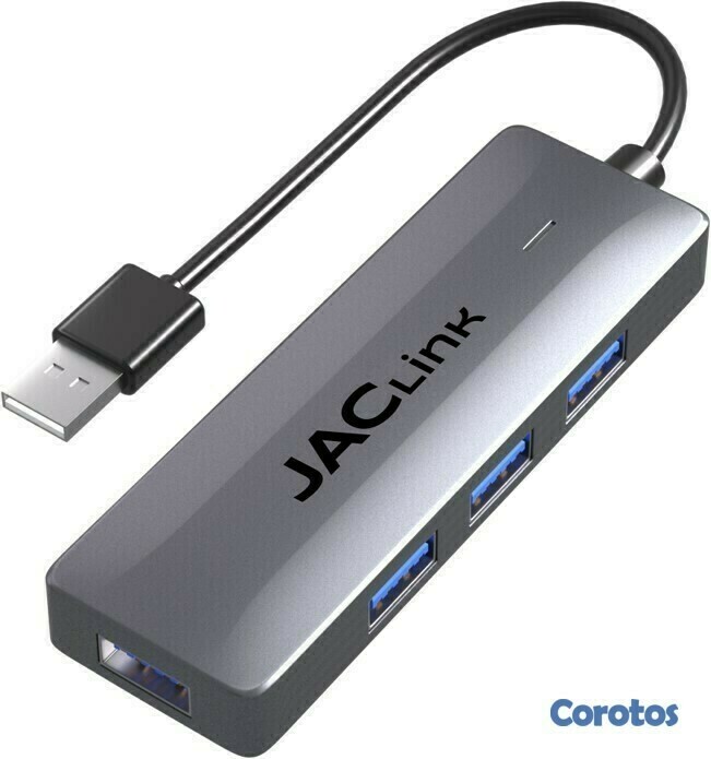 accesorios para electronica - Jaclink usb 3.0 hub 4 puertos 2