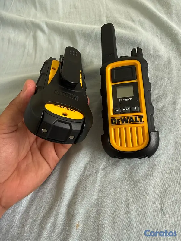 otros electronicos - Walkie Talkie Dewalt  3