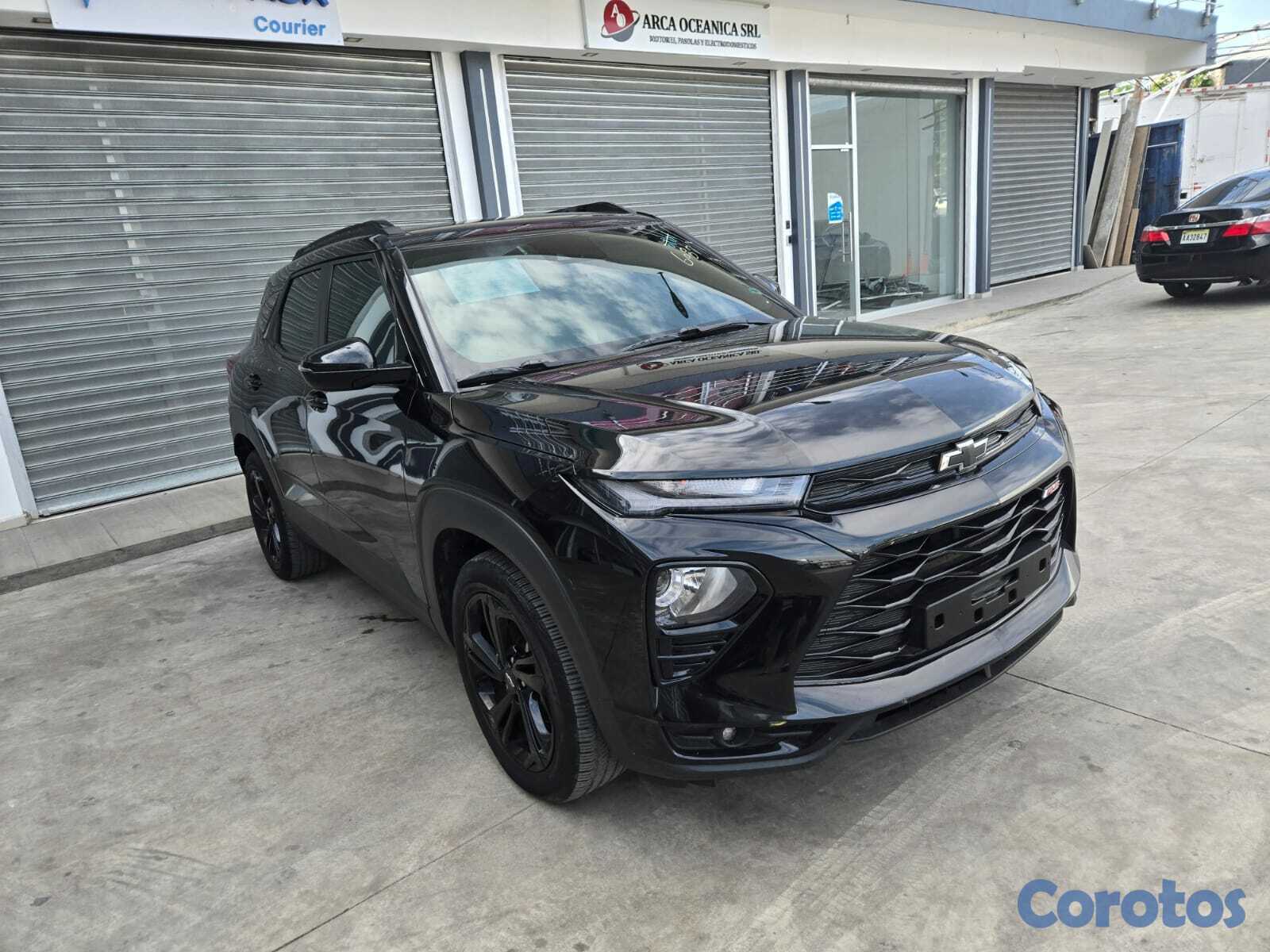 jeepetas y camionetas - CHEVROLET TRAILBLAZER 2022 NEGRO GASOLINA 1