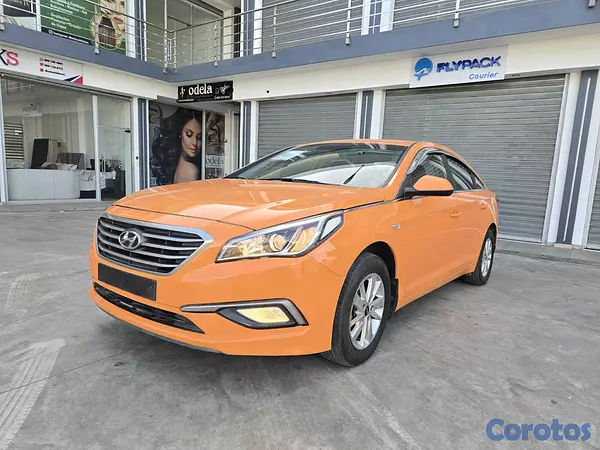 carros - HYUNDAI SONATA LF 2018 NARANJA  5