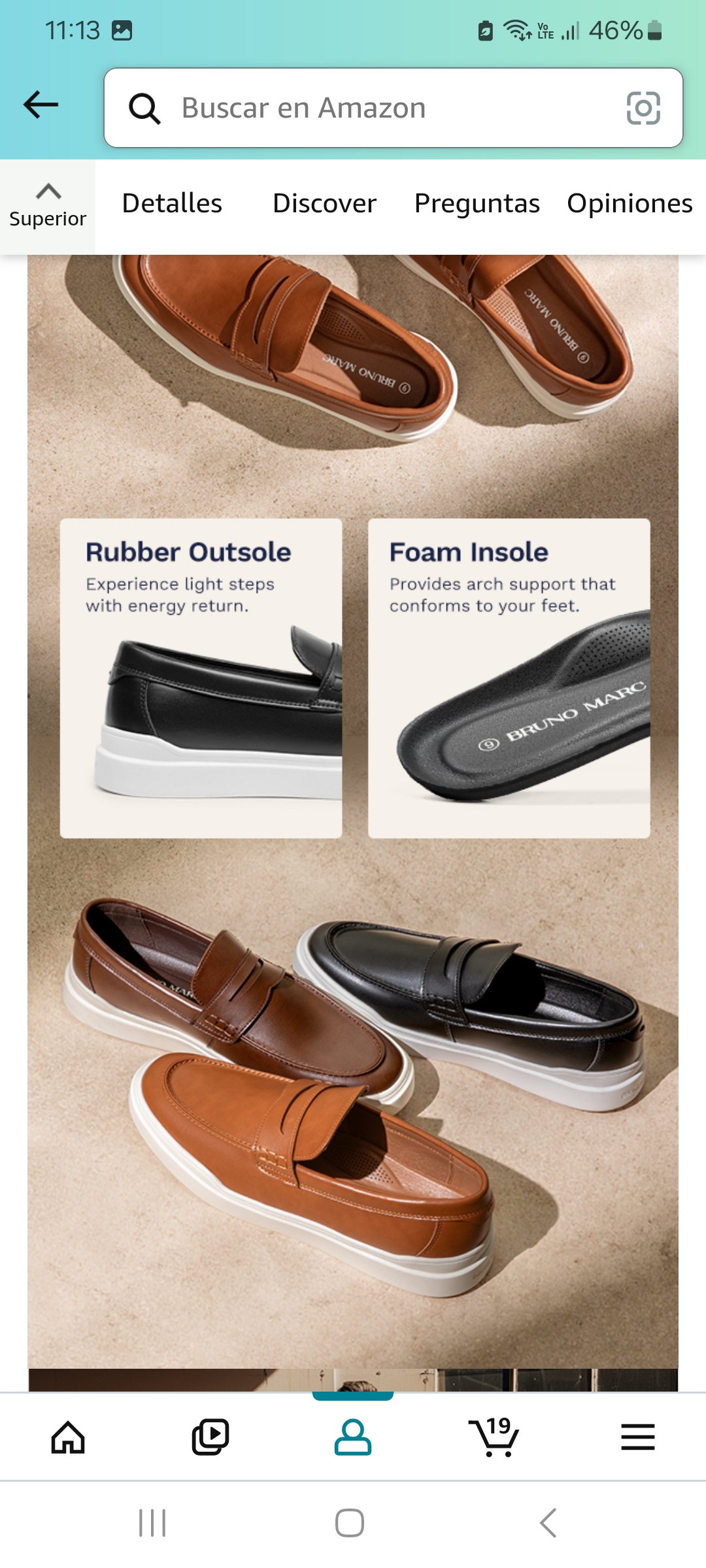 zapatos para hombre - Bruno Marc MaxFlex - Zapatos deportivos de vestir para hombre, estilo Oxford. 7