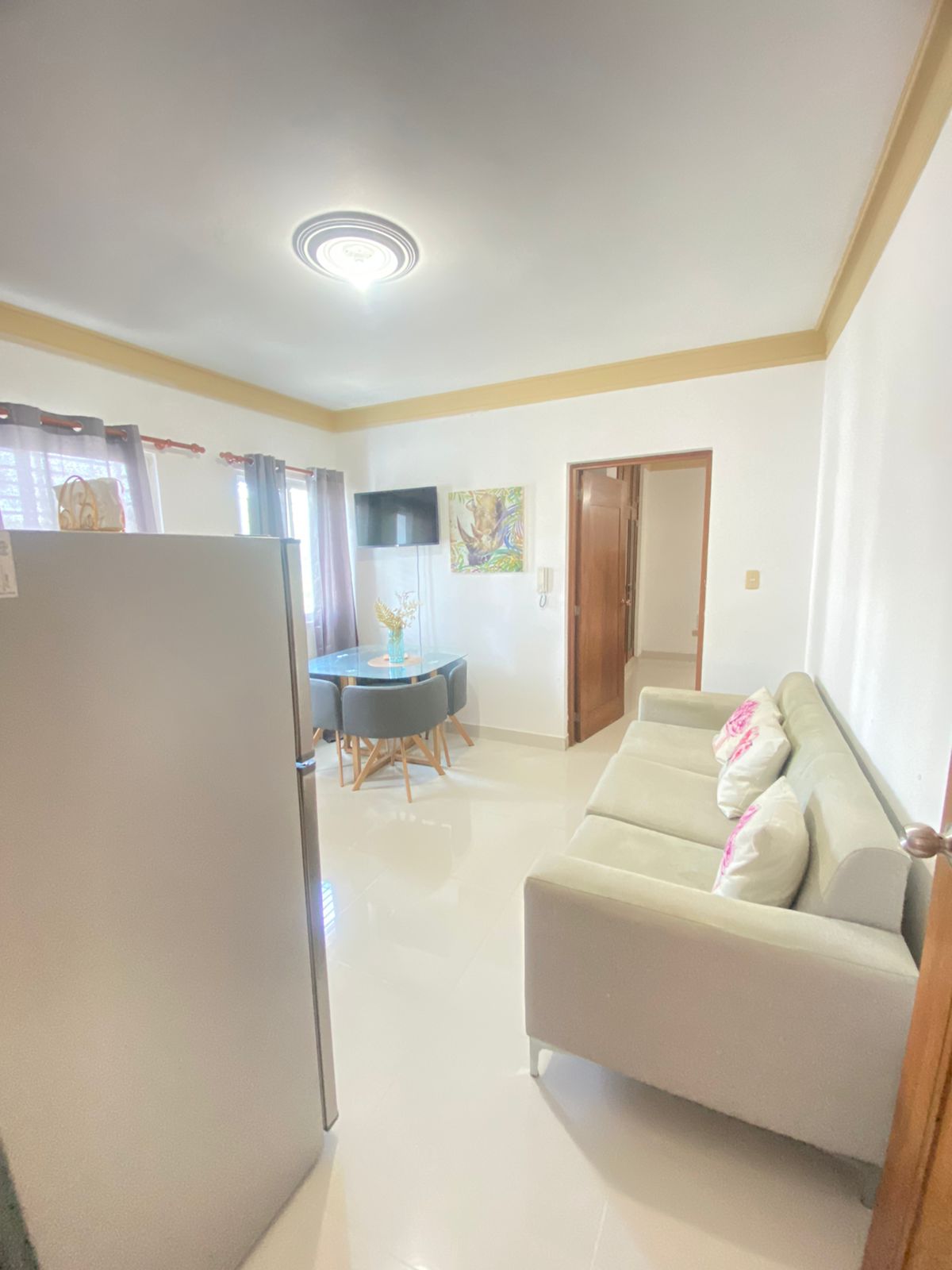 apartamentos - rento estudio amueblado 2do piso don pedro proyecto cerrado  2