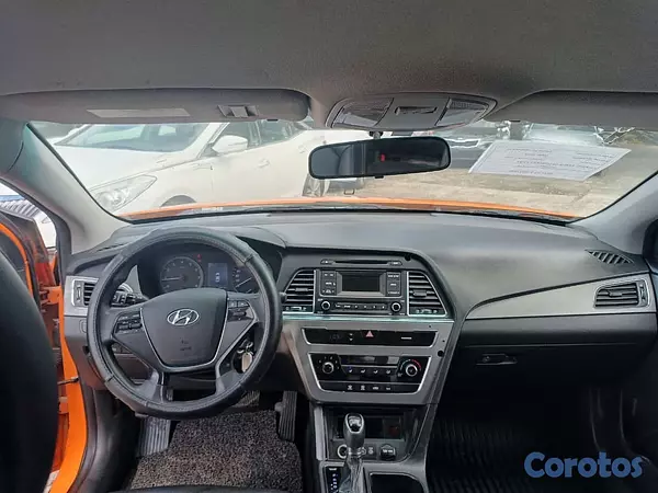 carros - HYUNDAI SONATA LF 2018 NARANJA  6
