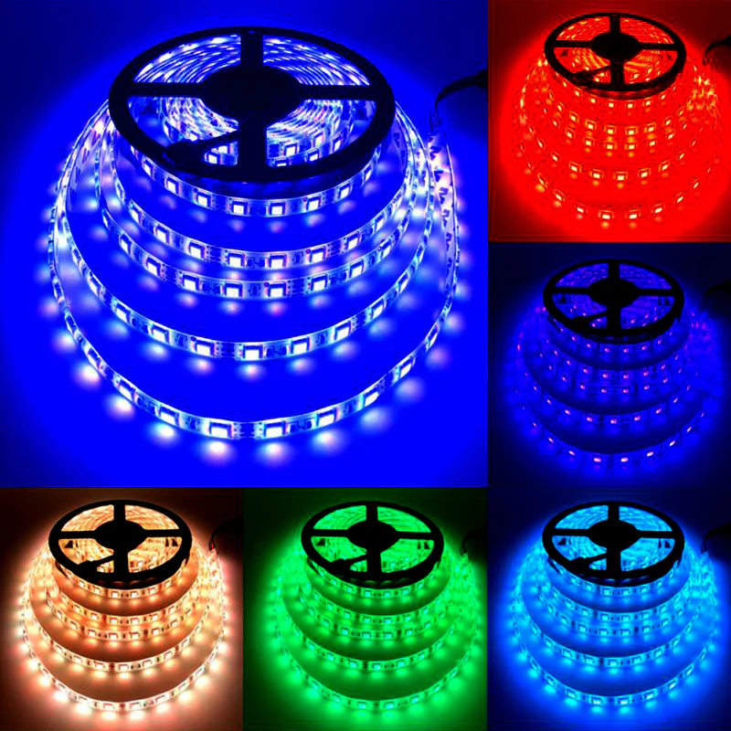 consolas y videojuegos - LUCES LED DE COLORES 