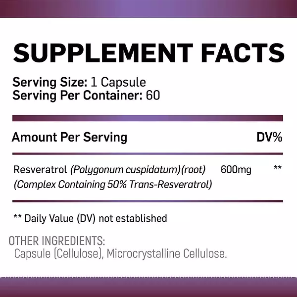 Salud y Equipamiento Médico - Resveratrol Nutritional Peak 2