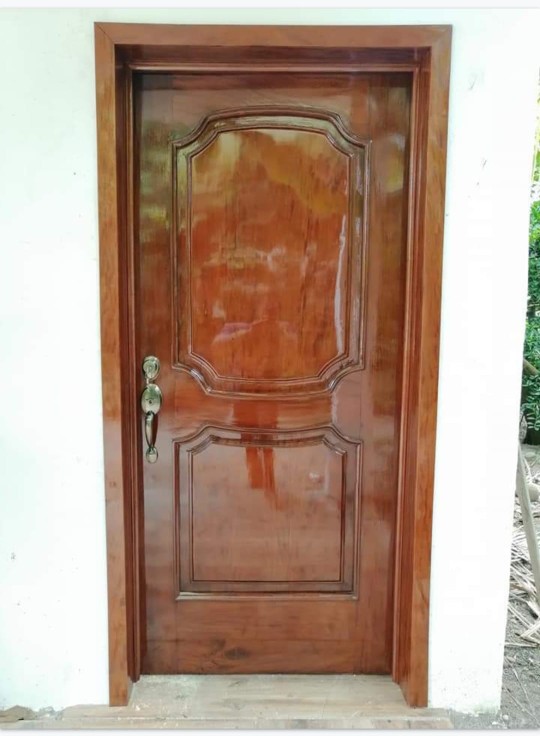 herramientas, jardines y exterior - Puerta con marco ancho y jamba  3
