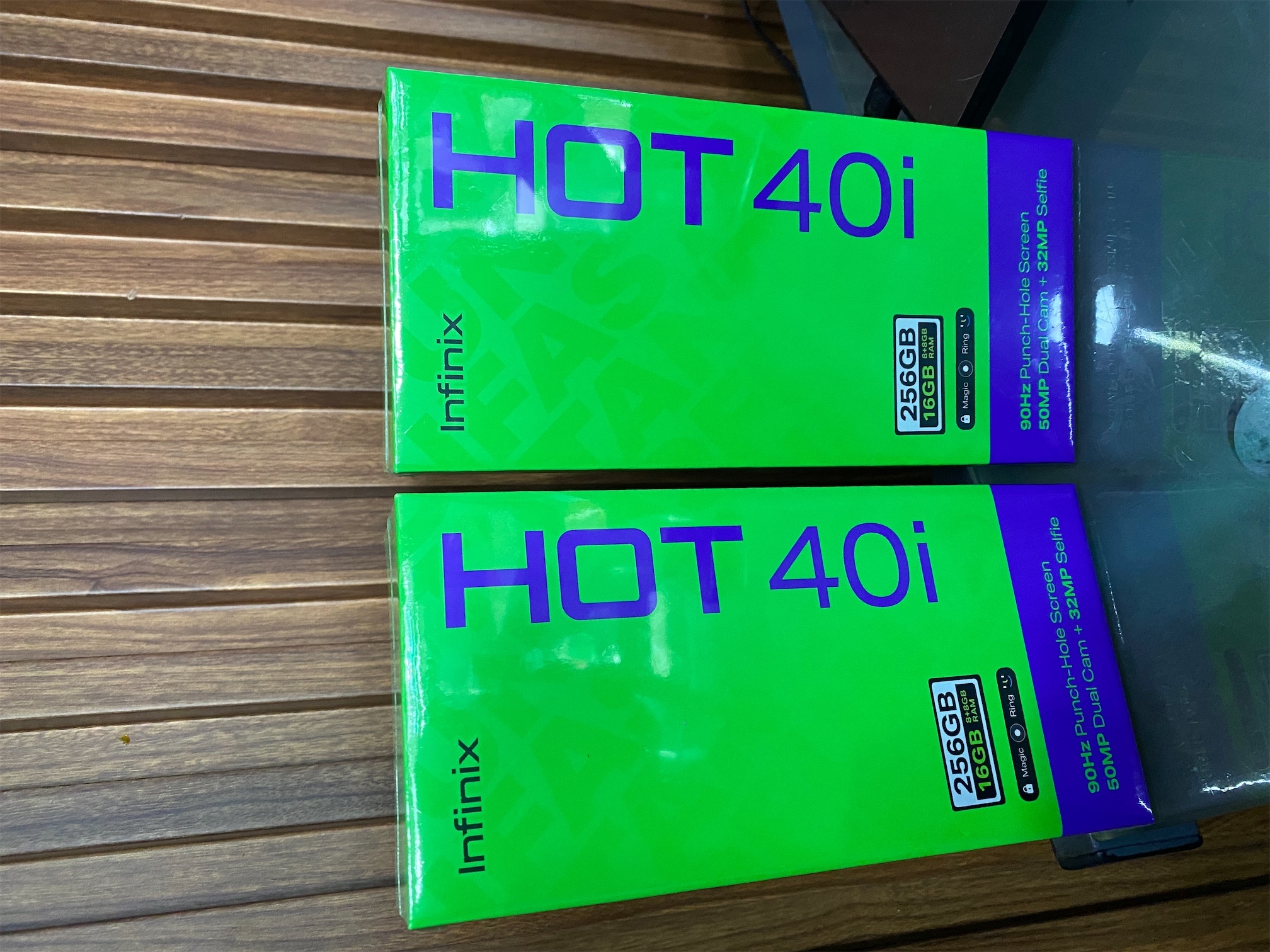 celulares y tabletas - Infinix Hot 🥵 40i 256GB+16GB  5