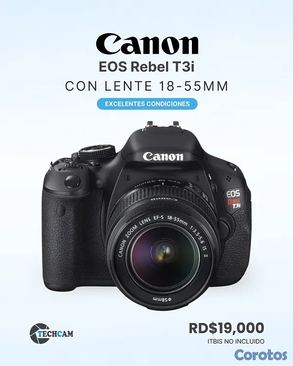 camaras y audio - CAMARAS CANON 6