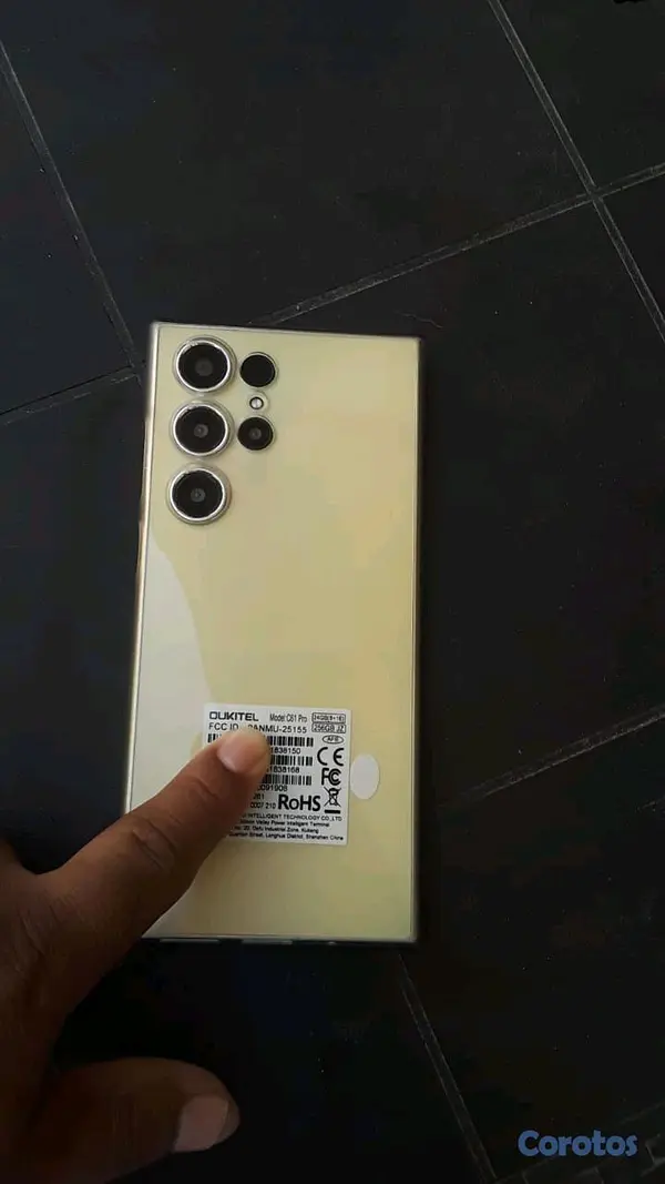 celulares y tabletas - se vende celular oukitel c61pro gigabyte 256 4