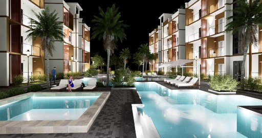apartamentos - Residencial de apartamentos modernos en costambar separe con 2 mil dólares 0