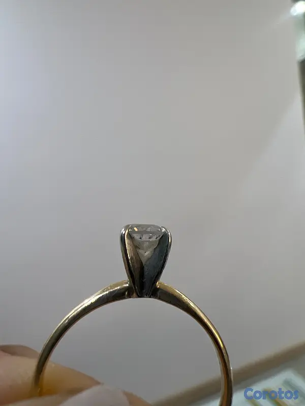 joyas, relojes y accesorios - Anillo solitaria con diamante 4