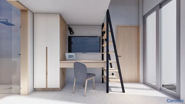 apartamentos - Estudio Tipo Loft En Torre Moderna De Ensanche Naco 4