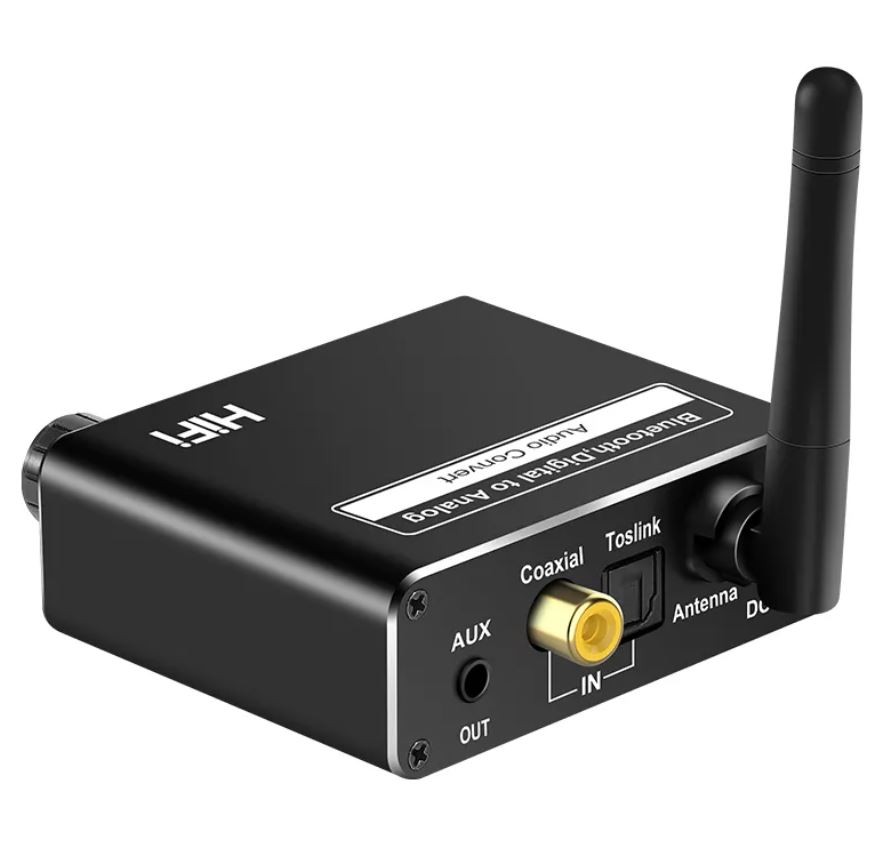 otros electronicos - Audio convertidor de audio digital a analogo con funcion de bluetooth usb D18  1