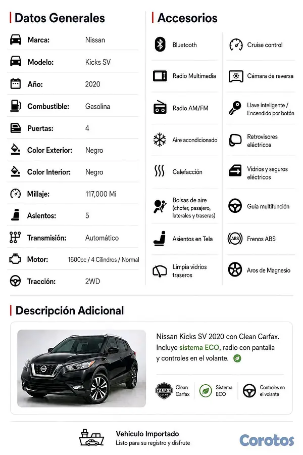 jeepetas y camionetas - Nissan Kicks SV,2020 10