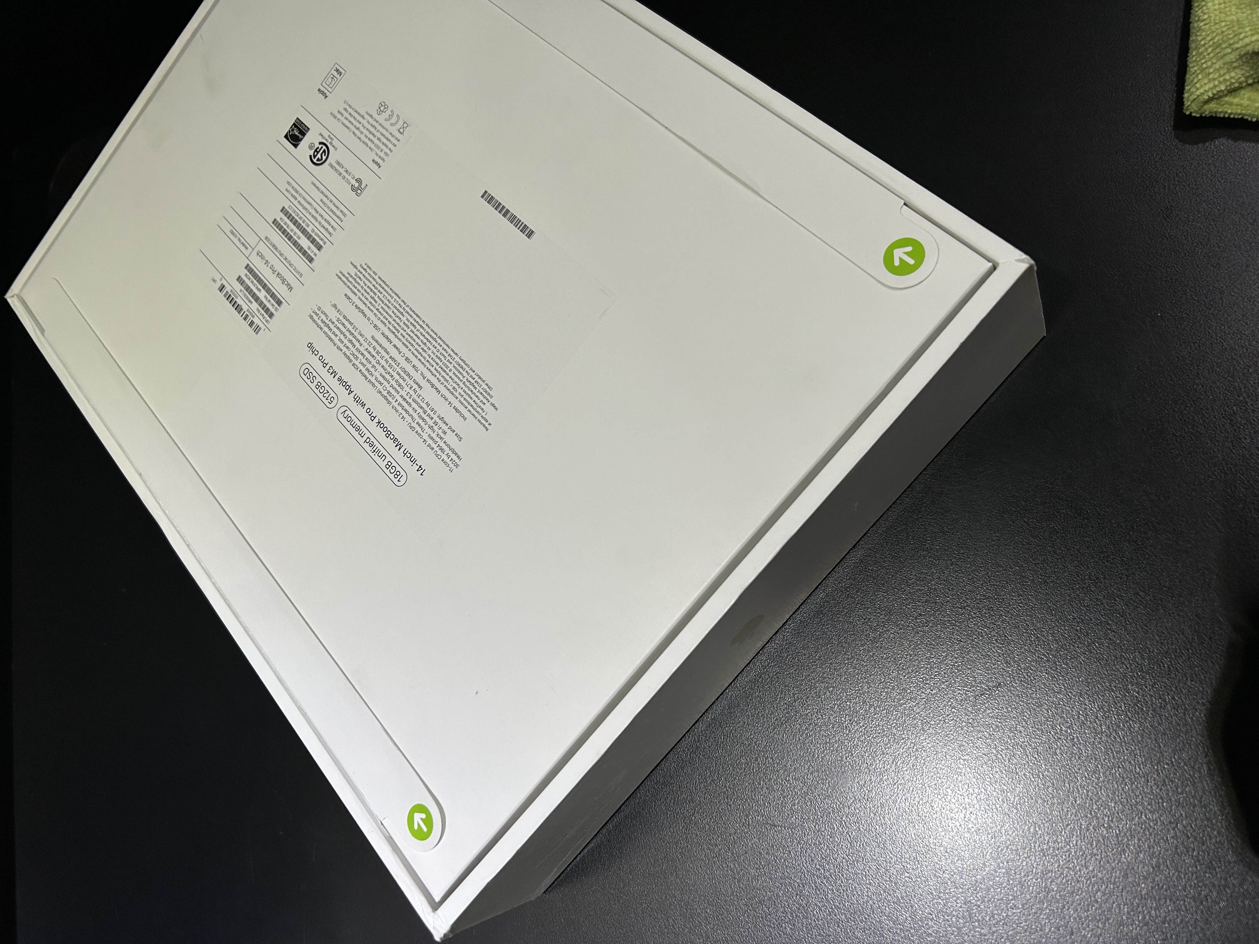 computadoras y laptops - OFERTAZA MACBOOK PRO M3 PRO 14" 512GB 18GB RAM SELLADA  1
