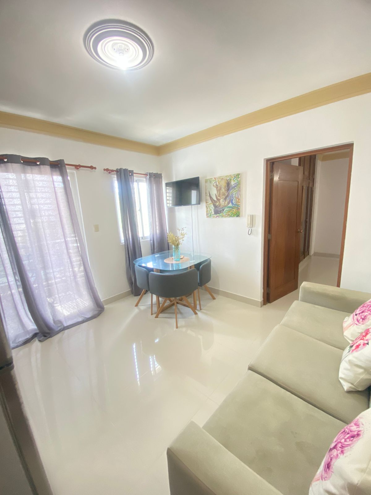 apartamentos - rento estudio amueblado 2do piso don pedro proyecto cerrado  3
