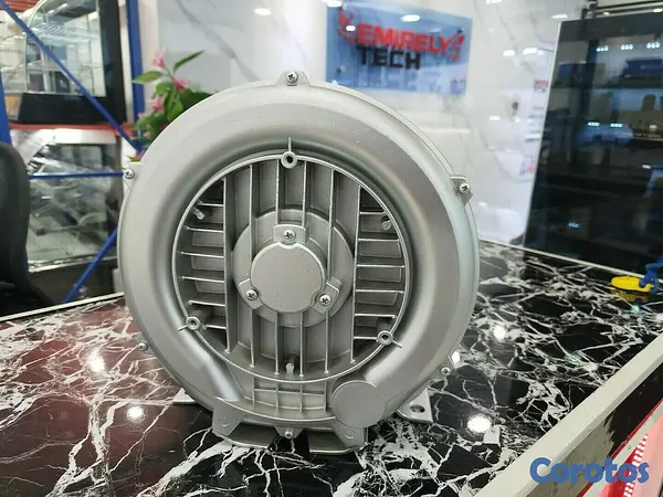 equipos profesionales - Blower aireador de peces 1HP Oxigenador para estanques de peces Aireador de 1HP 5