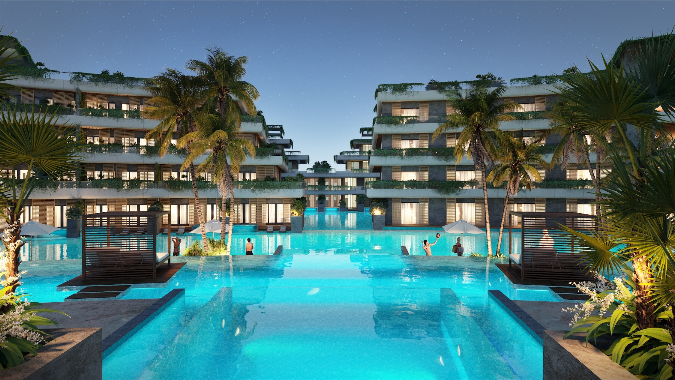 apartamentos - Venta de proyectos de apartamentos en Bavaro punta cana amueblados y jacuzzi