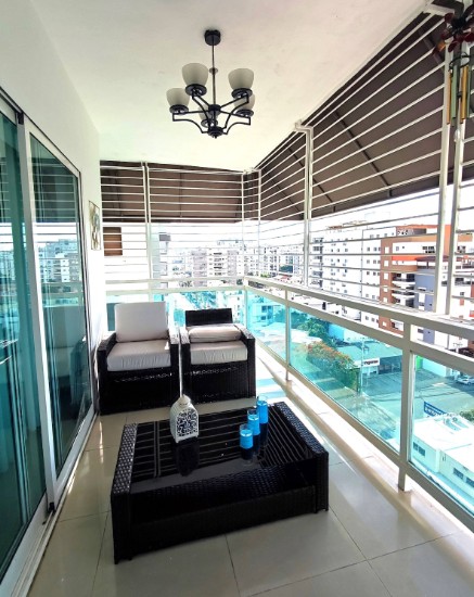apartamentos - Apartamento amoblado en Alquiler Evaristo Morales 3