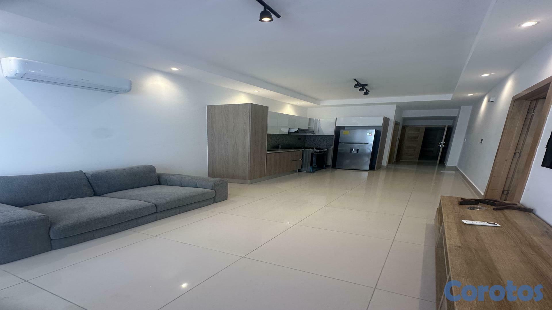 apartamentos - Alquiler apartamento amueblado – Sector Renacimiento, D.N. 1