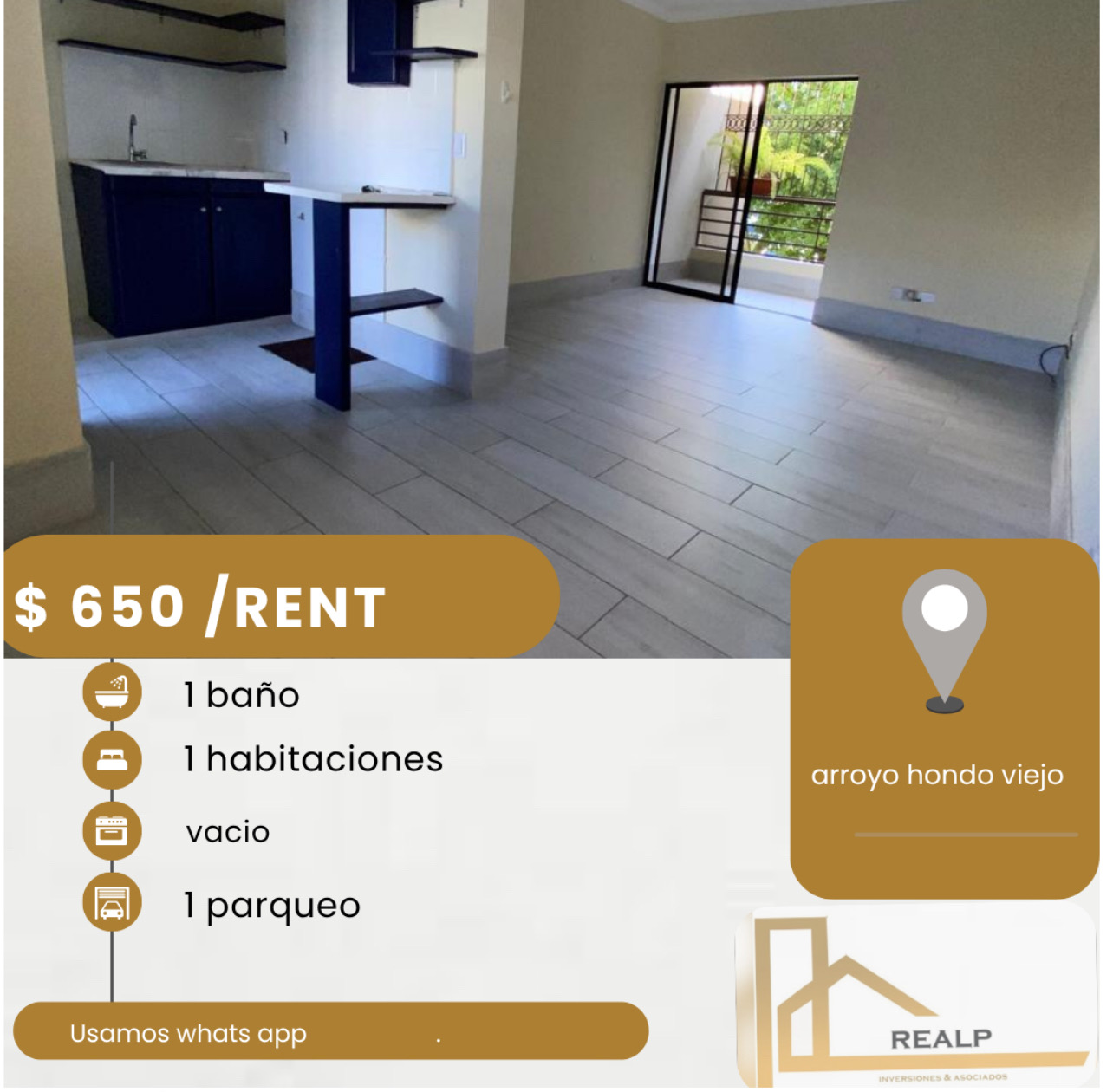 apartamentos - hermoso apartamento ubicado en arroyo hondo viejo a 3 minutos de IKEA 