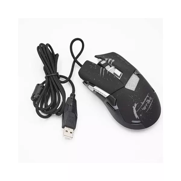 accesorios para electronica - Mouse Gamer Gaming USB Luz RGB 3