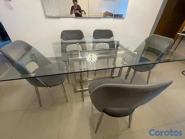 decoración y accesorios - Comedor en buen precio y buen estado.  4