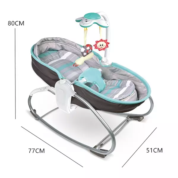 coches y sillas - Silla Mecedora Cuna para bebes 3 En 1 Rocker Napper  3