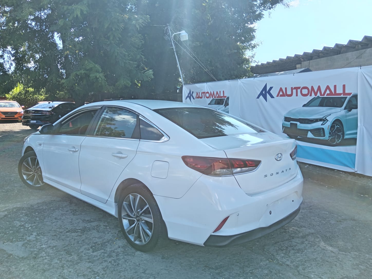 carros - HYUNDAI SONATA NEW RISE 2018 BLANCO 3