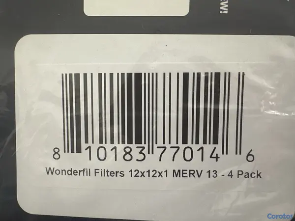 aires acondicionados y abanicos - Wonderfil filters MERV 13 3