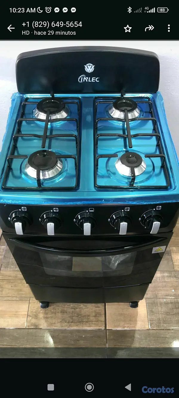 electrodomesticos - 🍳 Estufa INLEC 20” - Código TS-05 🔥 3