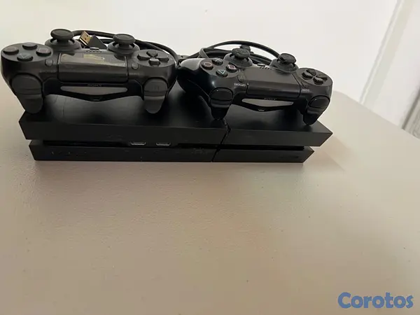 consolas y videojuegos - PS4 FAT 500GB + 2 CONTROLES 5